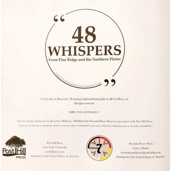 2021 48 Whispers SIGNED 1st Edition Lakota Pine Ridge Reservation Photography F7 - Picture 4 of 9